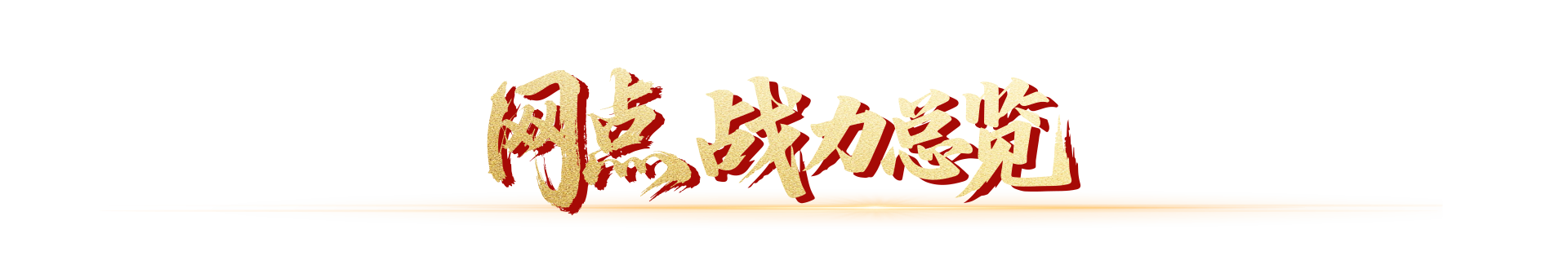 网点战力总览